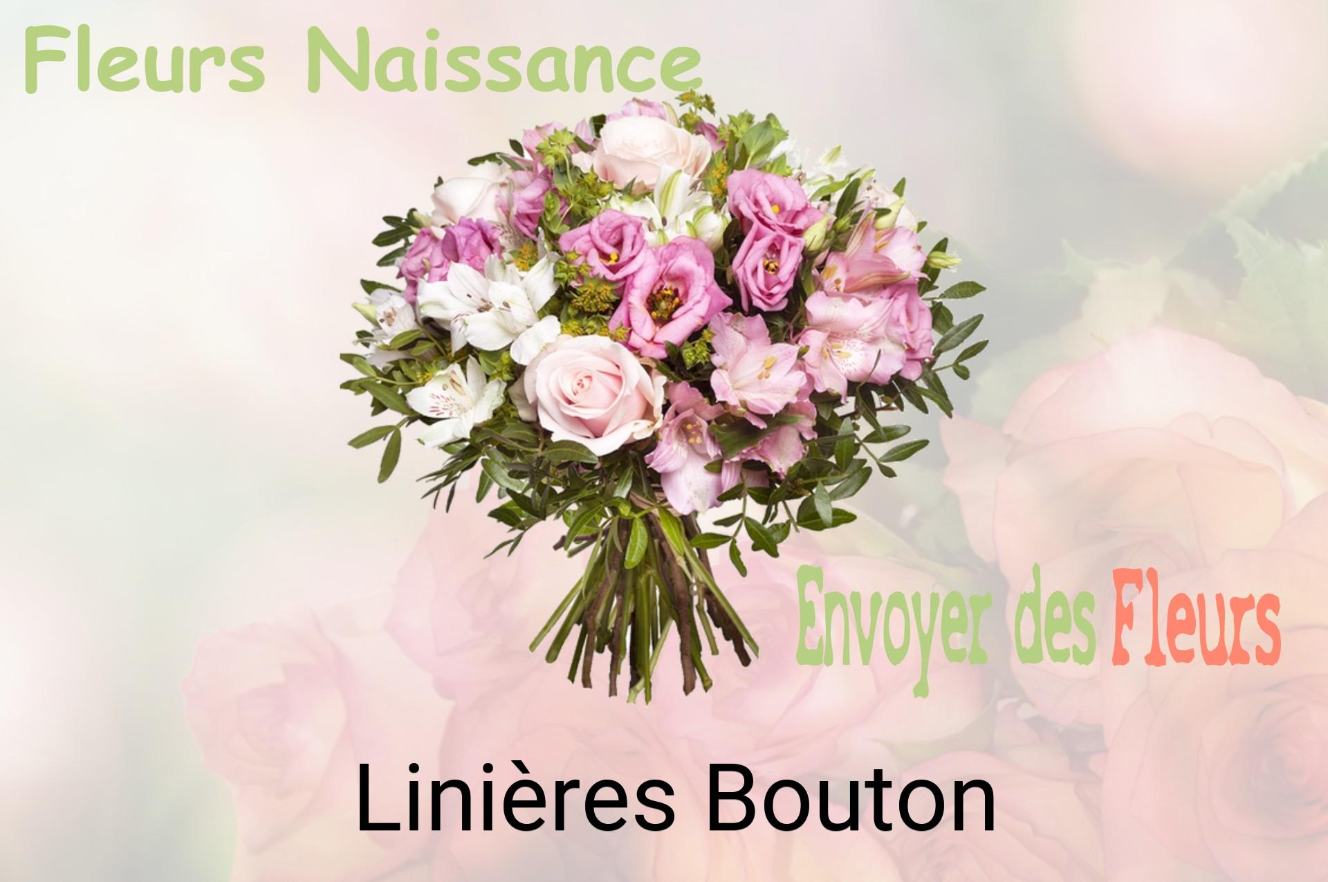 Bouquet de fleurs de naissance livré à Linières-Bouton